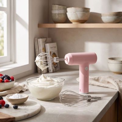 Batteur Electrique Rose