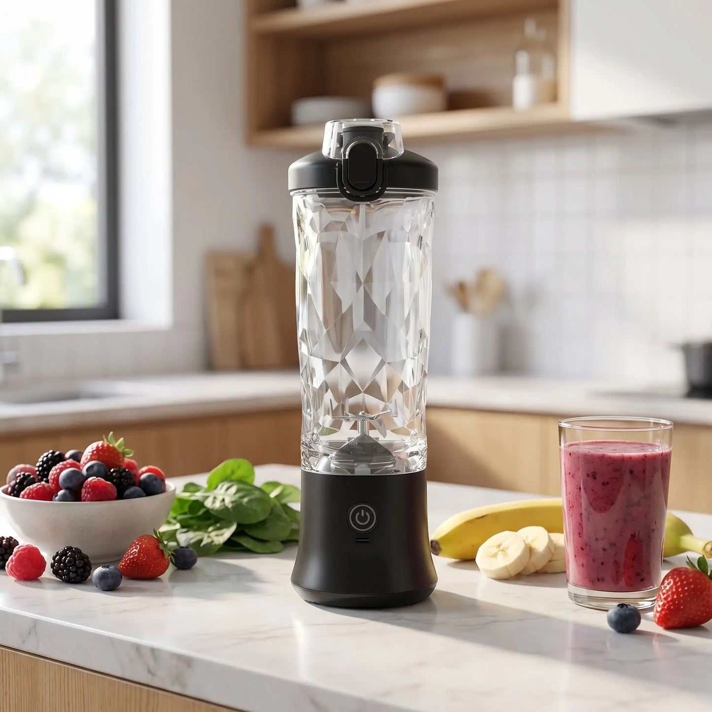 Mixeur portable nomade 600ml noir