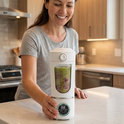 Blender smoothie mélange homogène
