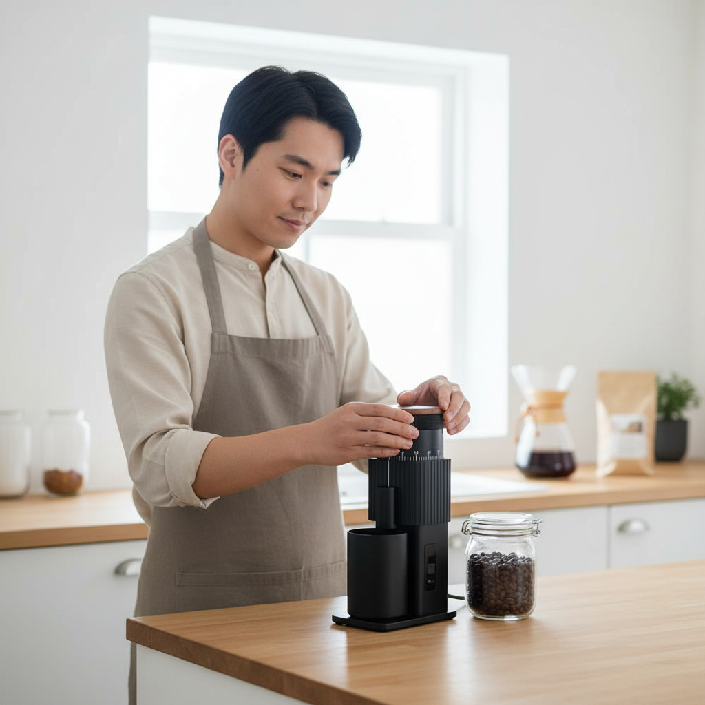 Moulin à café électrique – réglage précis de la mouture