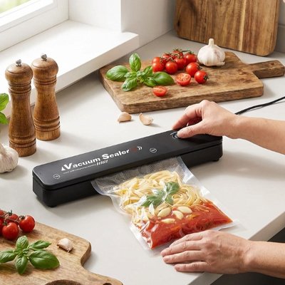 Machine sous vide alimentaire conservation des viandes et poissons frais
