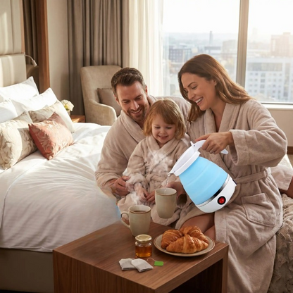 Mini bouilloire pliable voyage partout