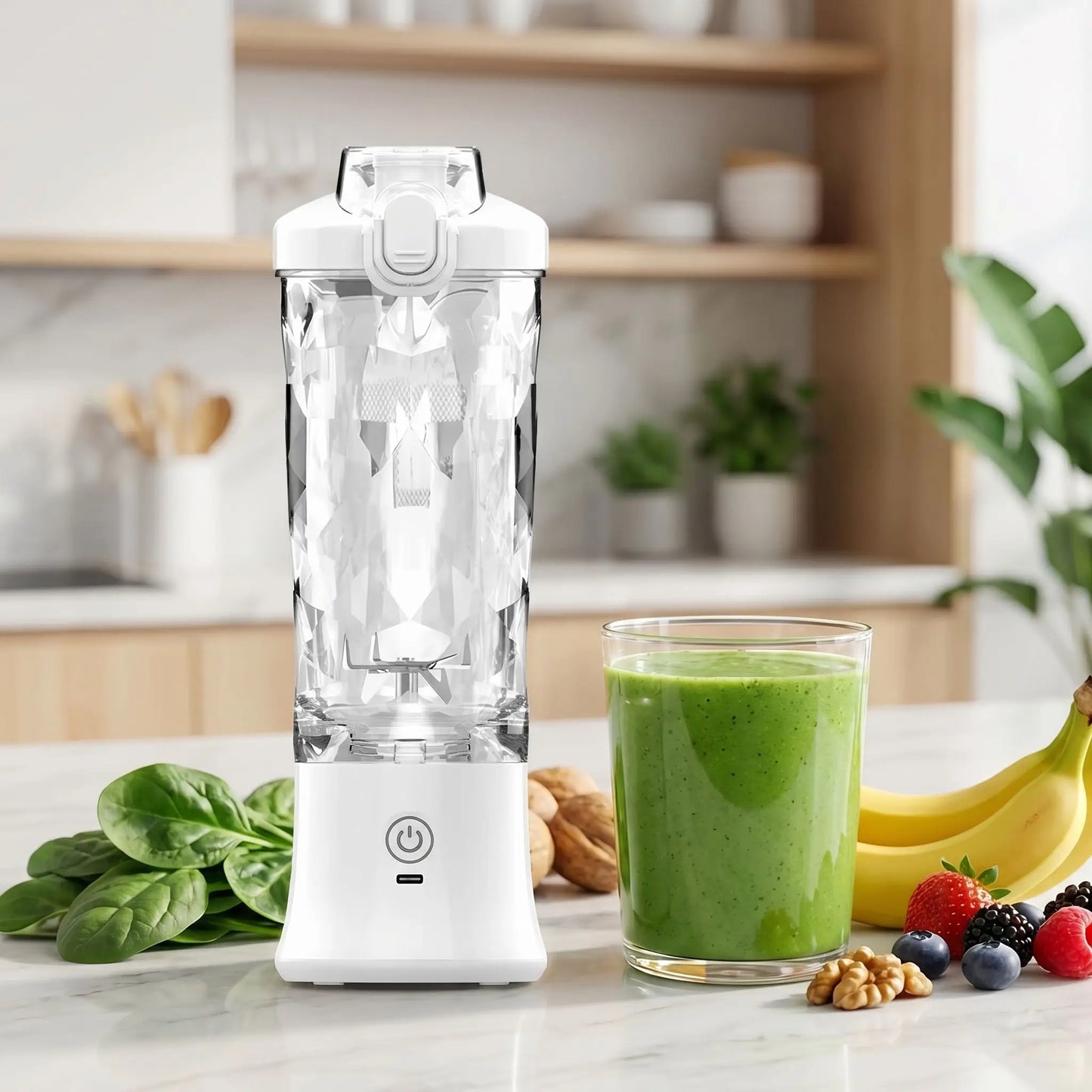 Mixeur portable nomade 600ml blanc