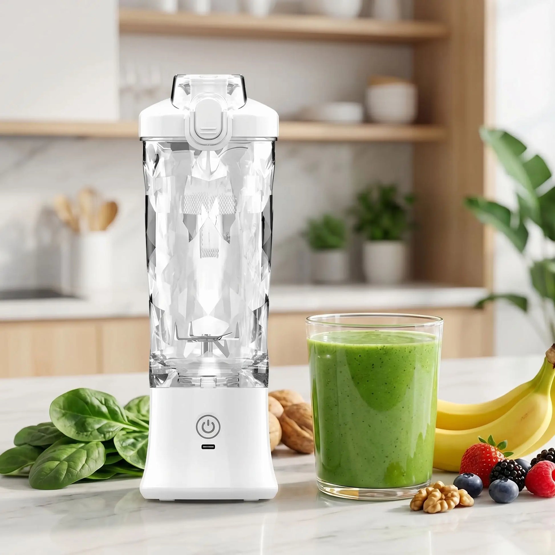 Mixeur portable nomade 600ml blanc