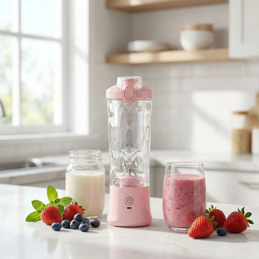 Mixeur portable nomade 600ml rose