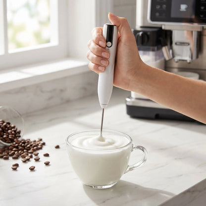 Mousseur de lait cappuccino maison