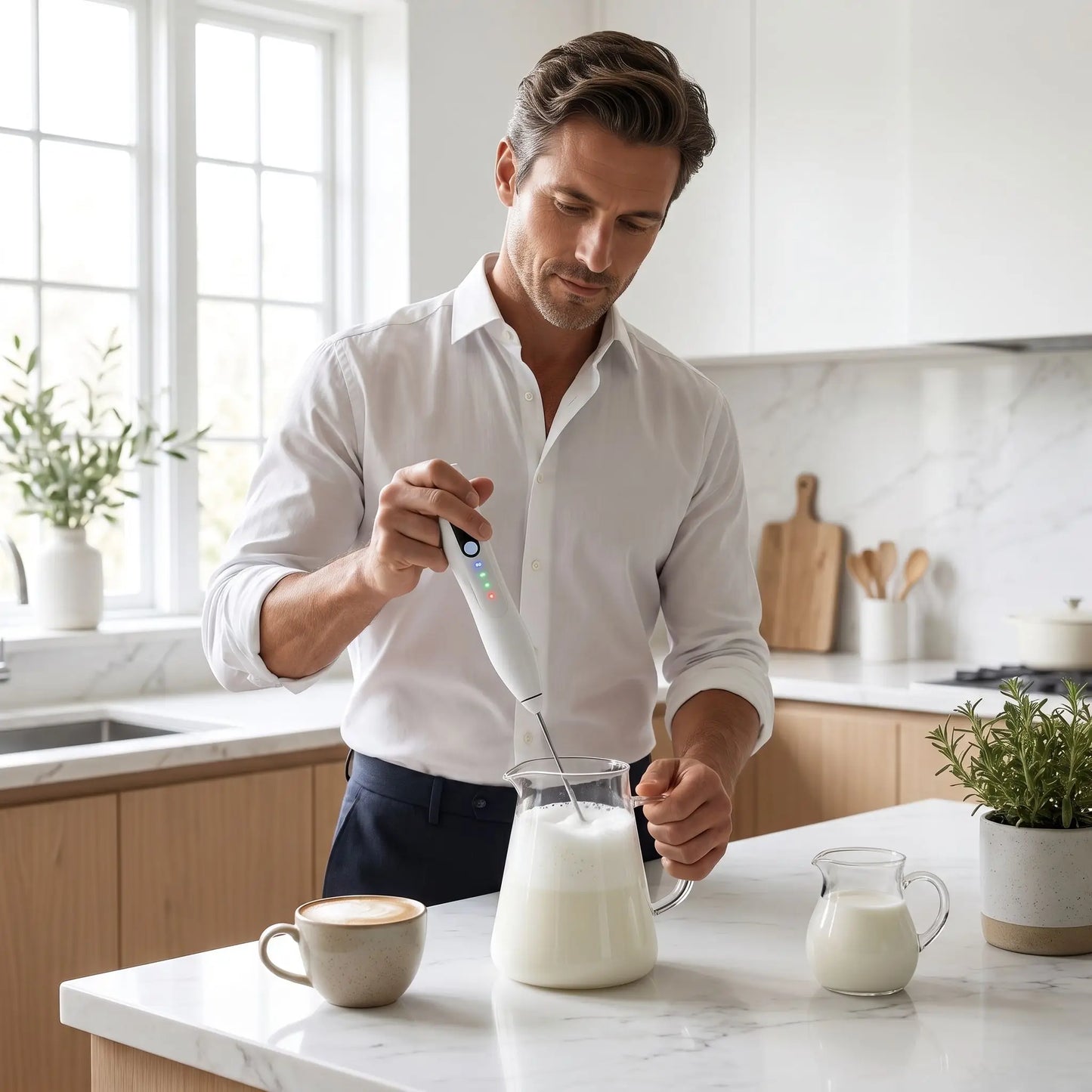 Mousseur de lait multi boissons
