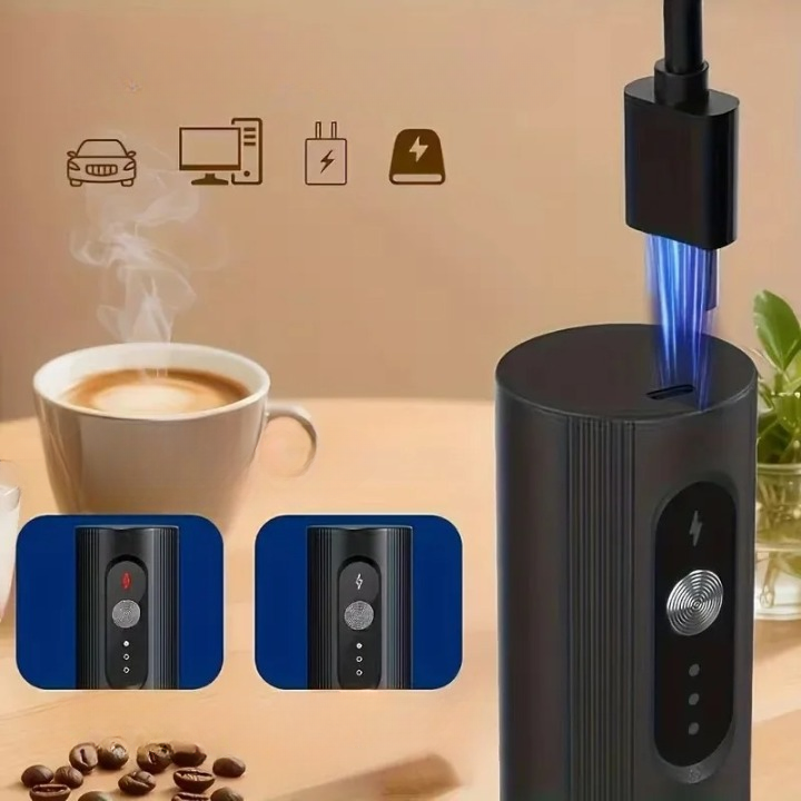 Mousseur lait portable rechargeable USB C fiabilité