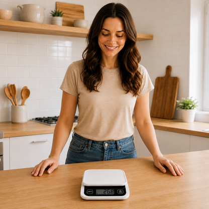 Balance Cuisine numérique avec affichage du poids