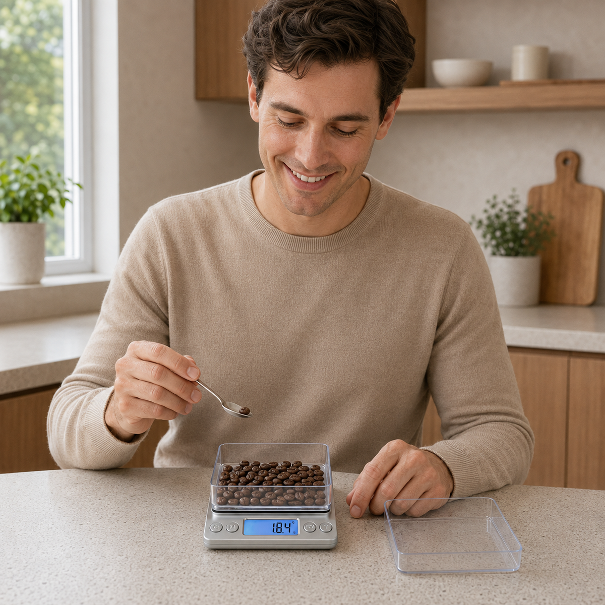 Balance Cuisine précise pour grains de café
