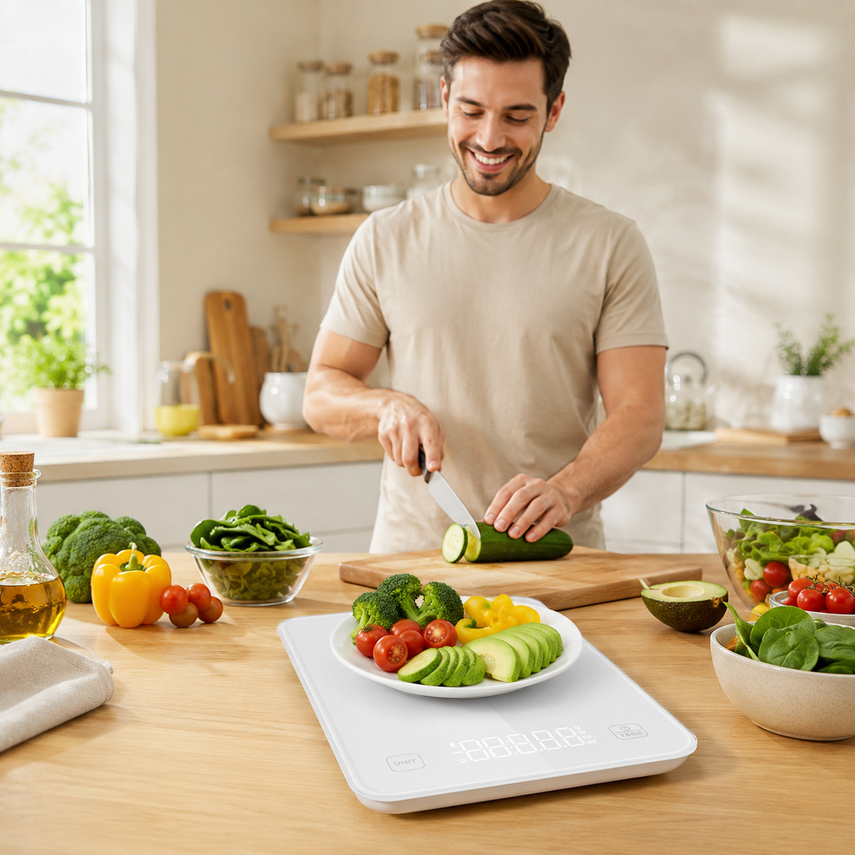 Balance Cuisine pour préparer un repas sain