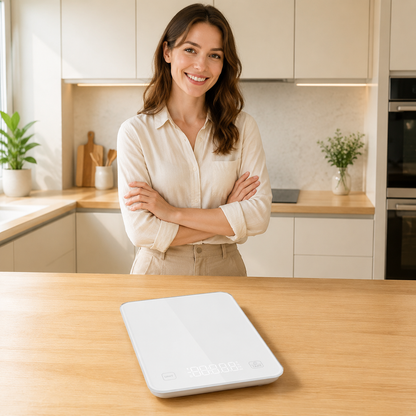Balance Cuisine variante blanche en cuisine moderne