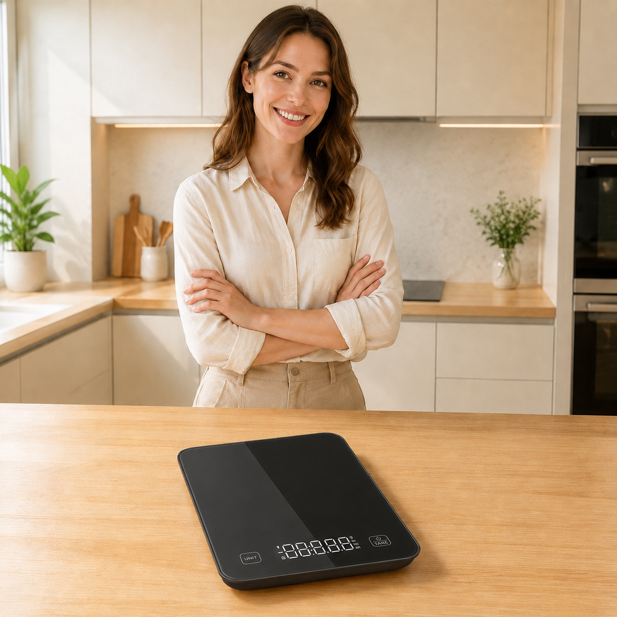 Balance Cuisine variante noire en cuisine moderne
