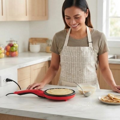 Crêpière  professionnelle pour des crêpes maison réussies