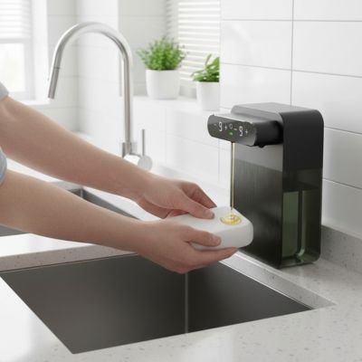 Distributeur de savon automatique 