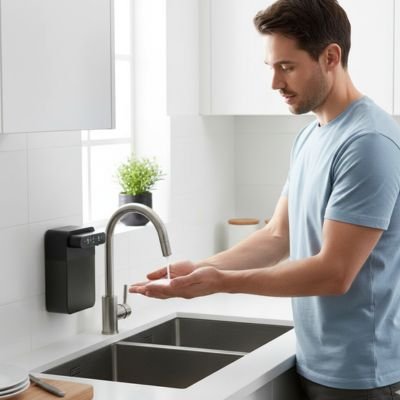 Distributeur de savon automatique 