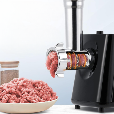 Hachoir a viande electrique en acier inoxydable haute performance
