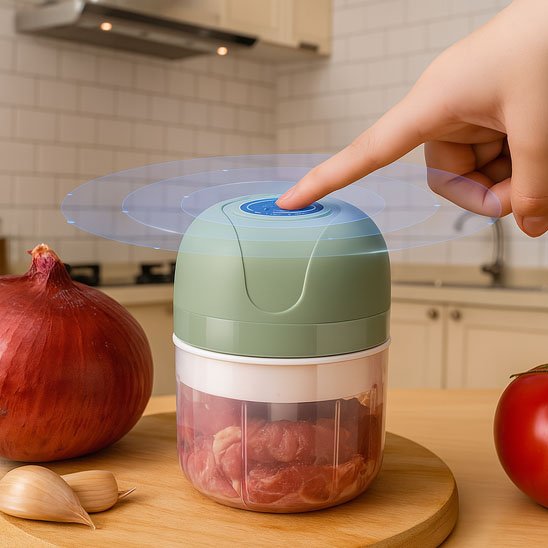Hachoir electrique puissant pour recettes maison du quotidien
