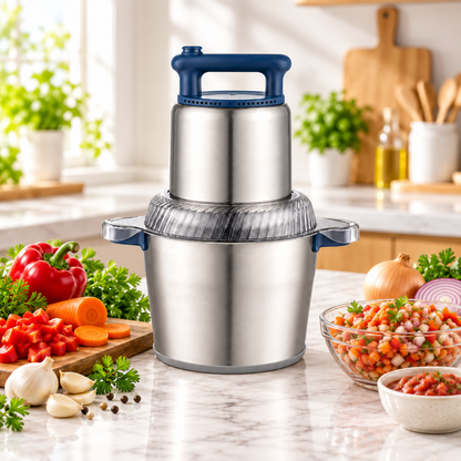 Hachoir puissant 1200 W pour préparer des légumes