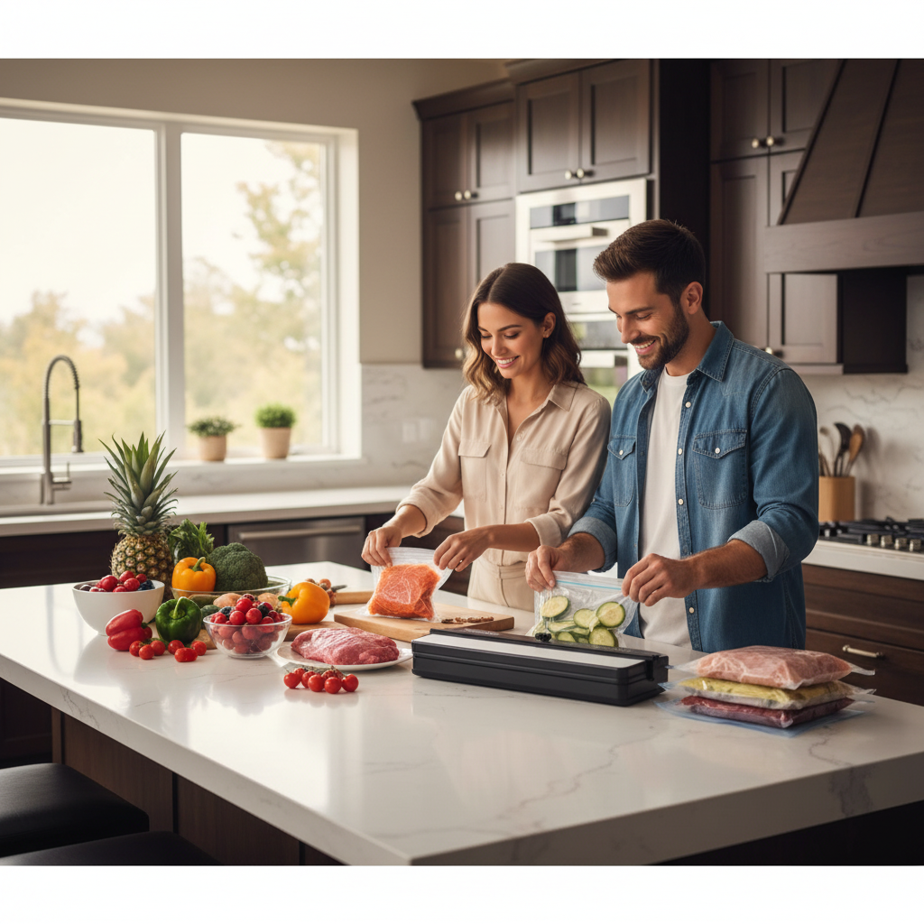Machine sous vide alimentaire appareil compact pour usage domestique

