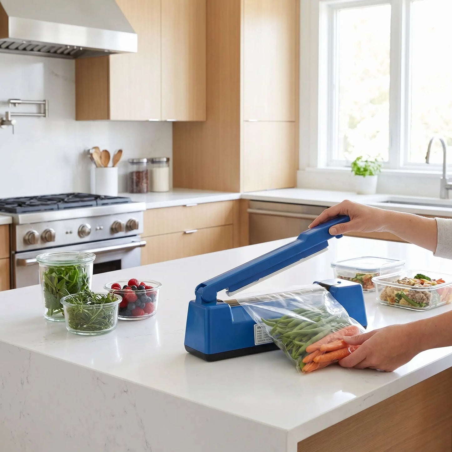 Machine sous vide en cuisine moderne
