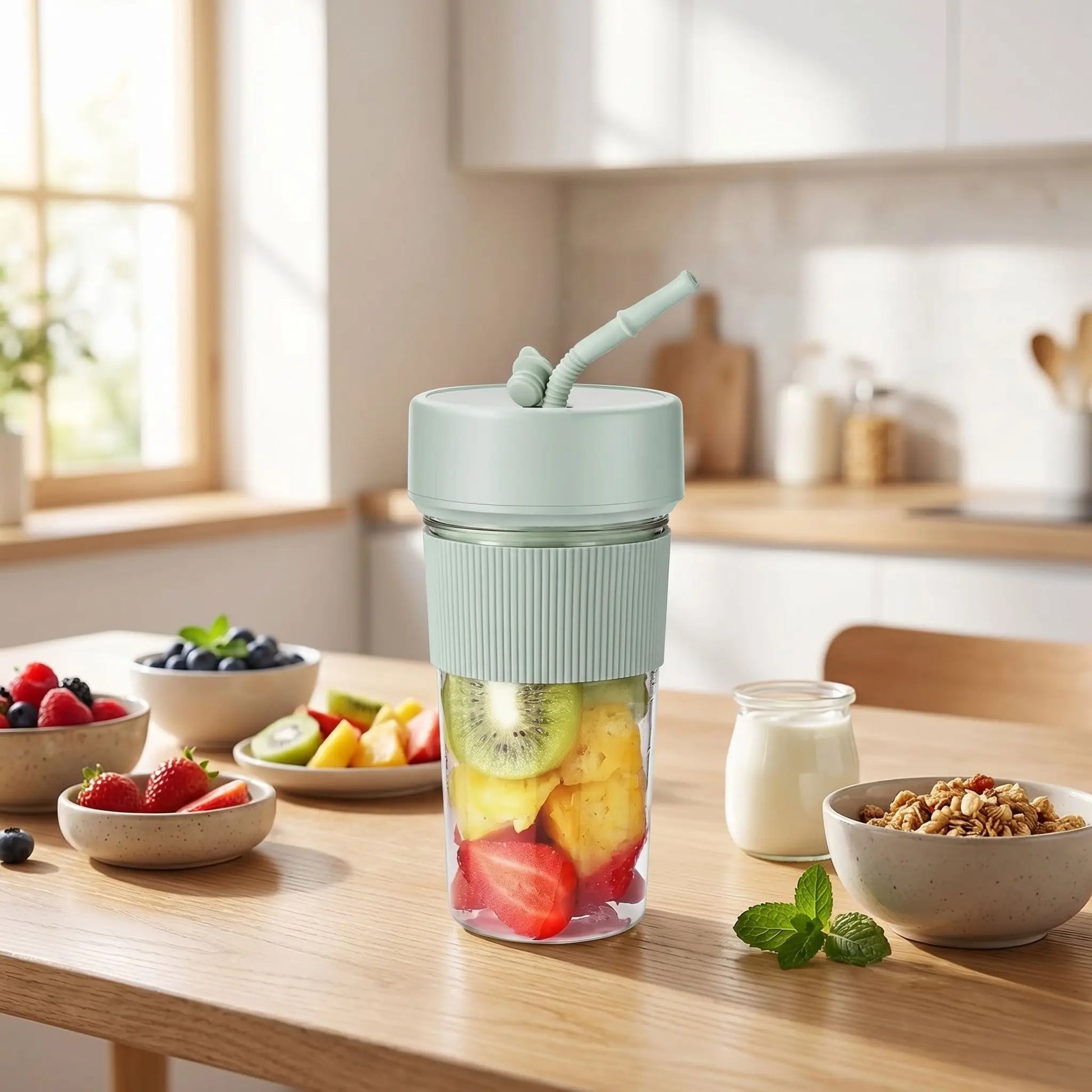mixeur portable nomade 350ml vert